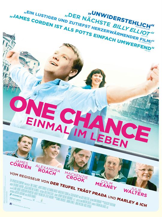 One Chance - Einmal im Leben : Kinoposter
