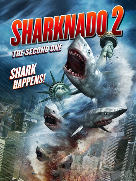 Sharknado 2 : Kinoposter