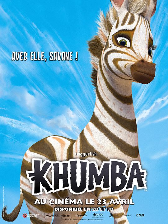 Khumba - Das Zebra ohne Streifen am Popo : Bild