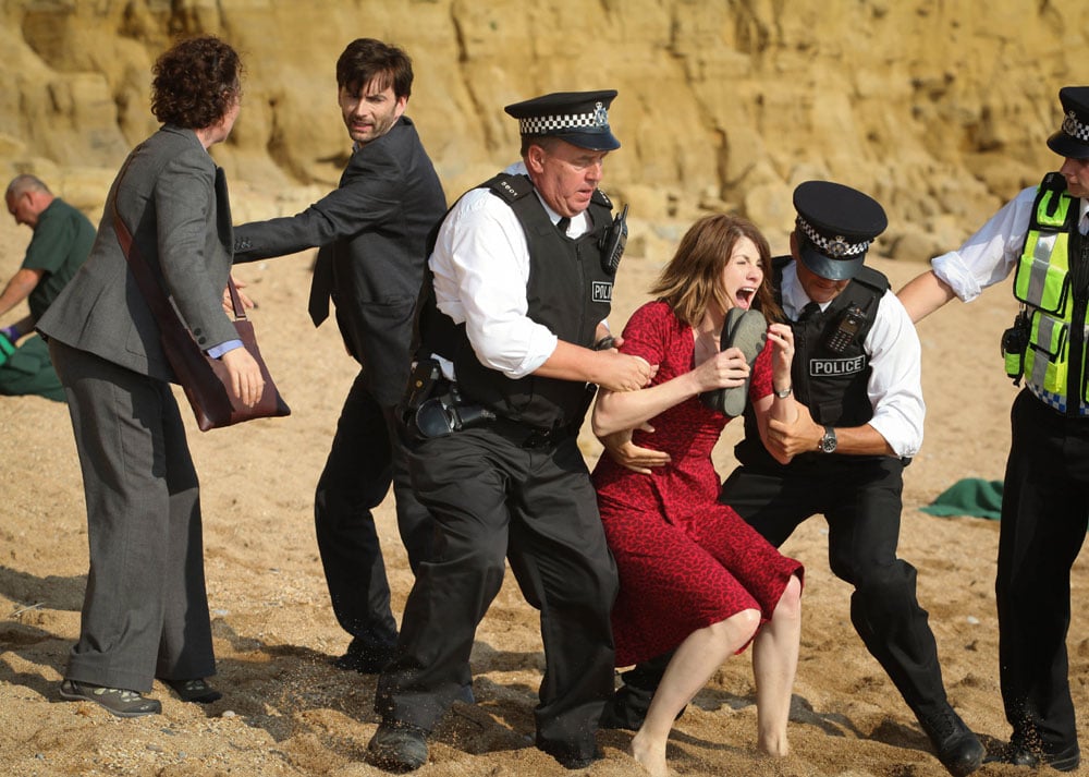 Broadchurch : Bild David Tennant, Jodie Whittaker