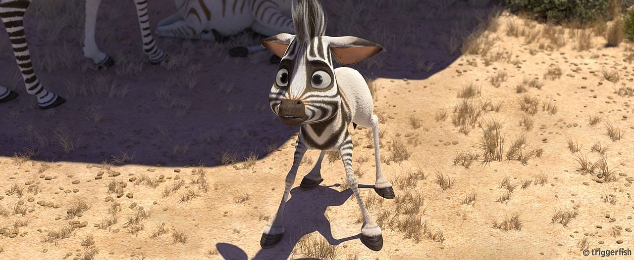 Khumba - Das Zebra ohne Streifen am Popo : Bild