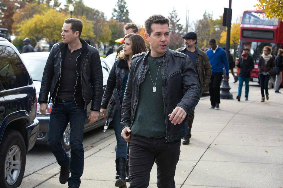 Chicago PD : Bild Jon Seda, Jesse Lee Soffer, Sophia Bush, Elias Koteas