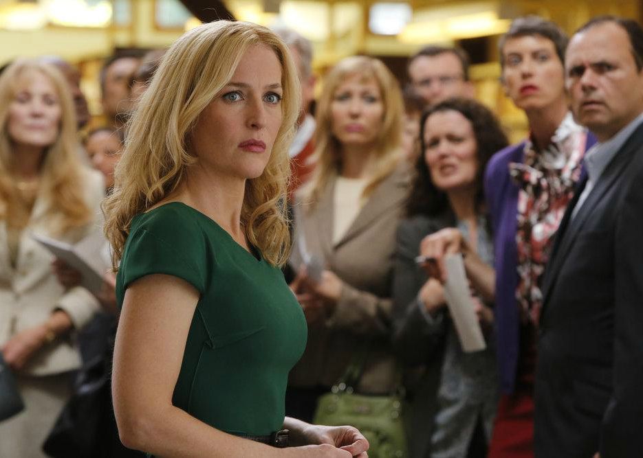 Crisis : Bild Gillian Anderson