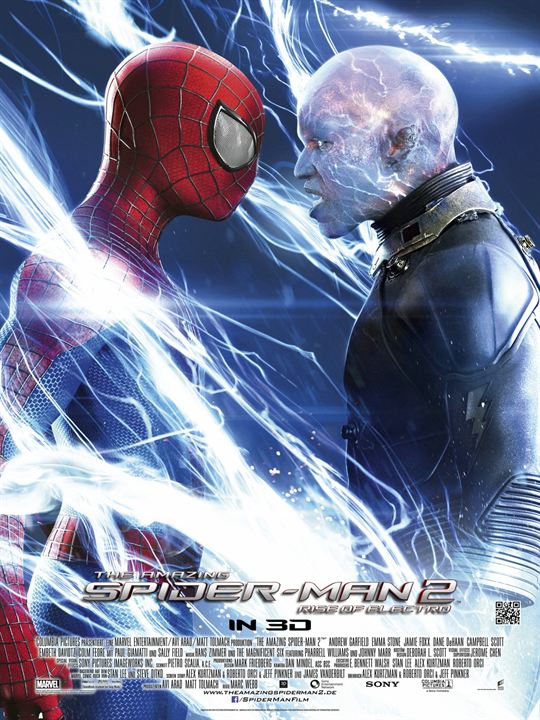 The Amazing Spider-Man 2: Rise Of Electro : Kinoposter