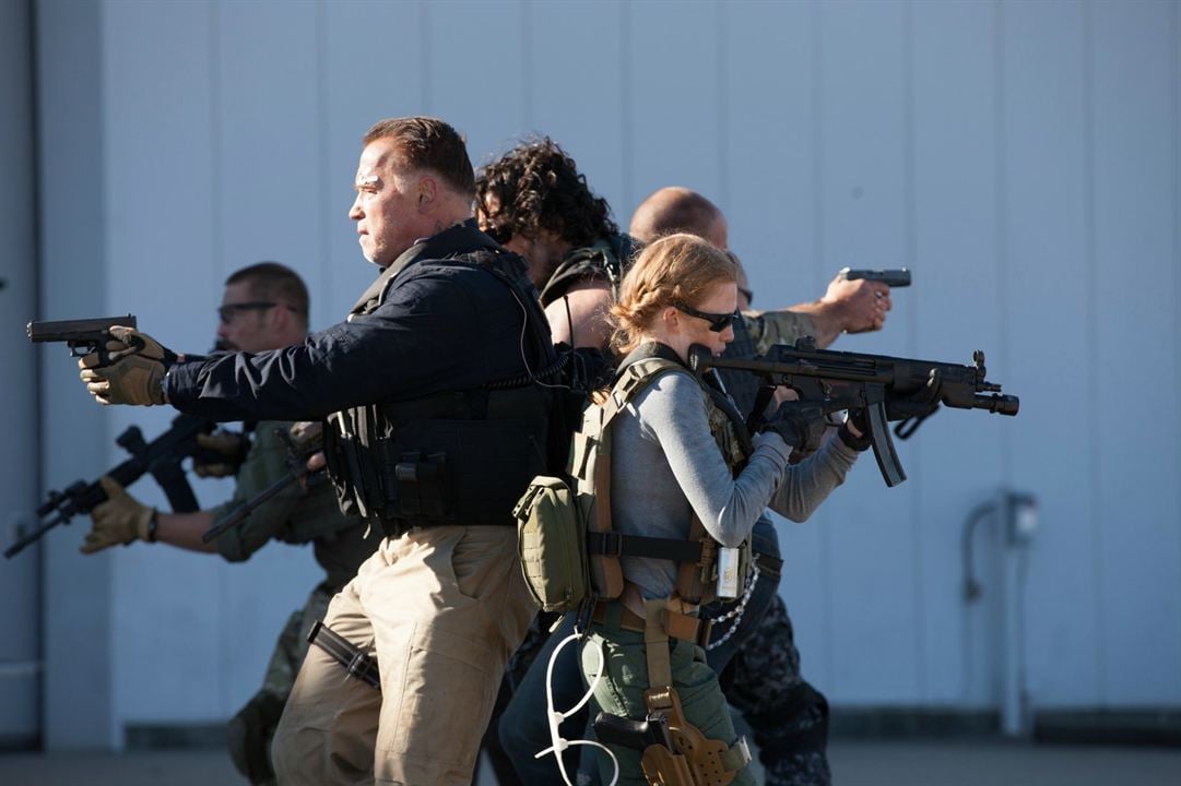 Sabotage : Bild Arnold Schwarzenegger, Mireille Enos