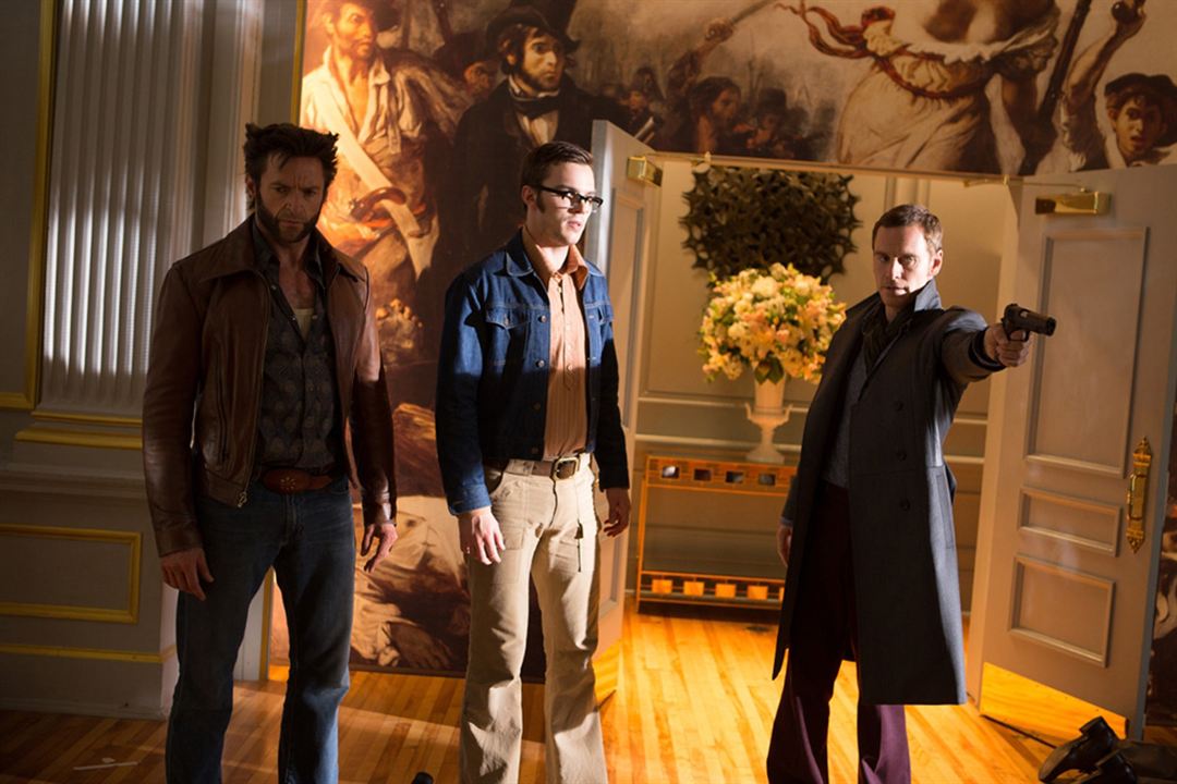 X-Men: Zukunft ist Vergangenheit : Bild Hugh Jackman, Michael Fassbender, Nicholas Hoult