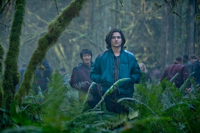 The 100 : Bild Chris Larkin, Thomas McDonell