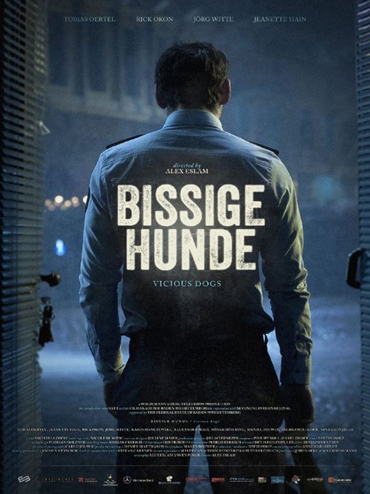 Bissige Hunde : Kinoposter