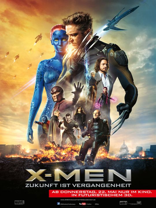 X-Men: Zukunft ist Vergangenheit : Kinoposter