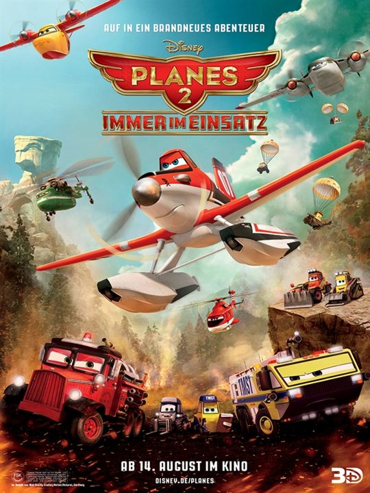 Planes 2 - Immer im Einsatz : Kinoposter