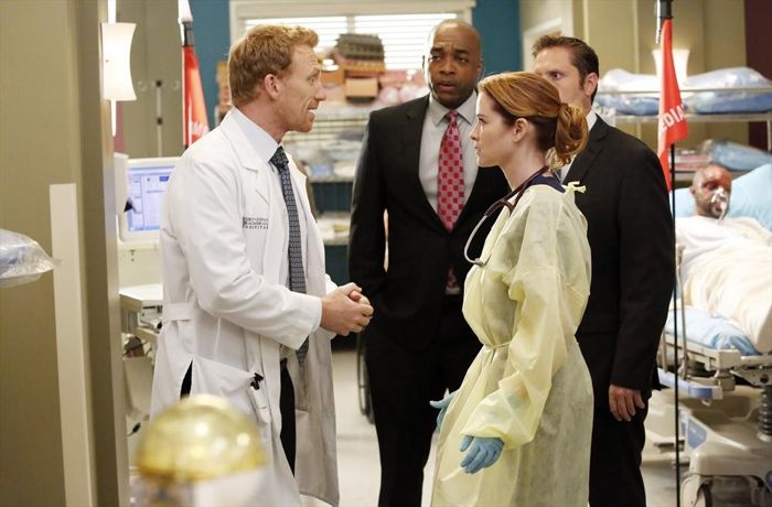 Grey's Anatomy - Die jungen Ärzte : Bild Rick Worthy, Kevin McKidd, Sarah Drew