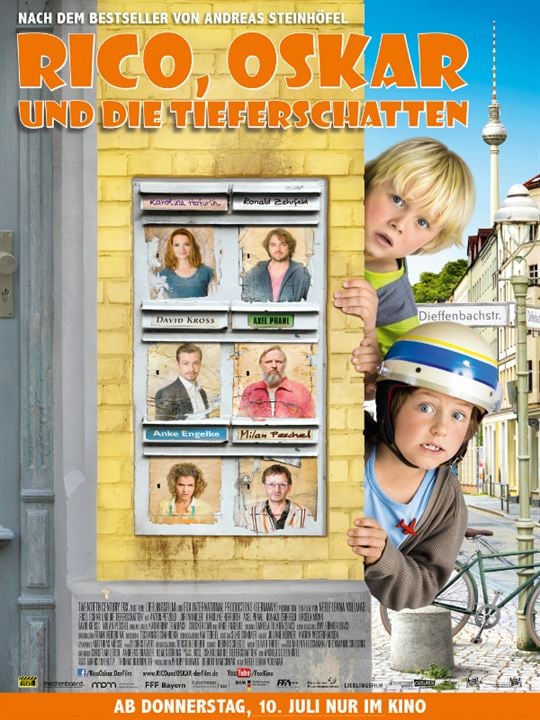 Rico, Oskar und die Tieferschatten : Kinoposter