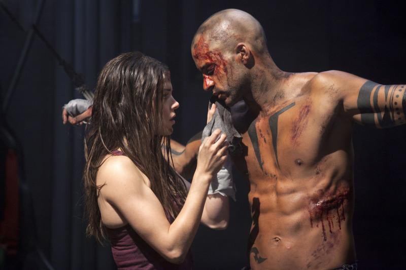 The 100 : Kinoposter Ricky Whittle, Marie Avgeropoulos