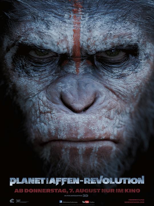 Planet der Affen 2: Revolution : Kinoposter
