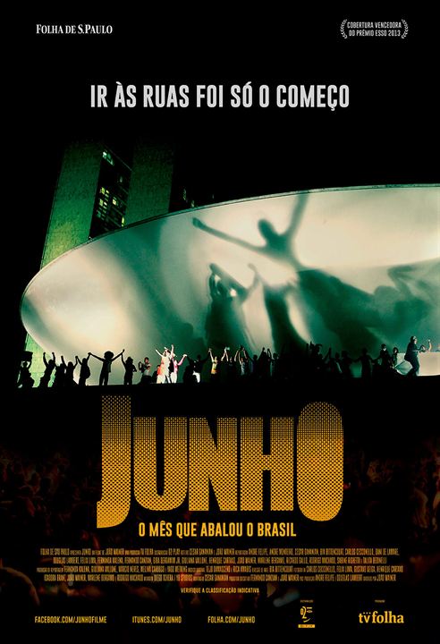 Junho - O Mês que Abalou o Brasil : Kinoposter