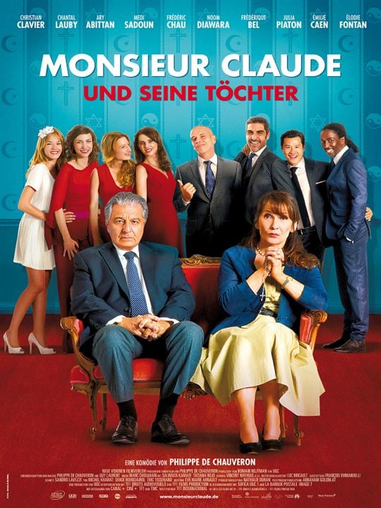 Monsieur Claude und seine Töchter : Kinoposter
