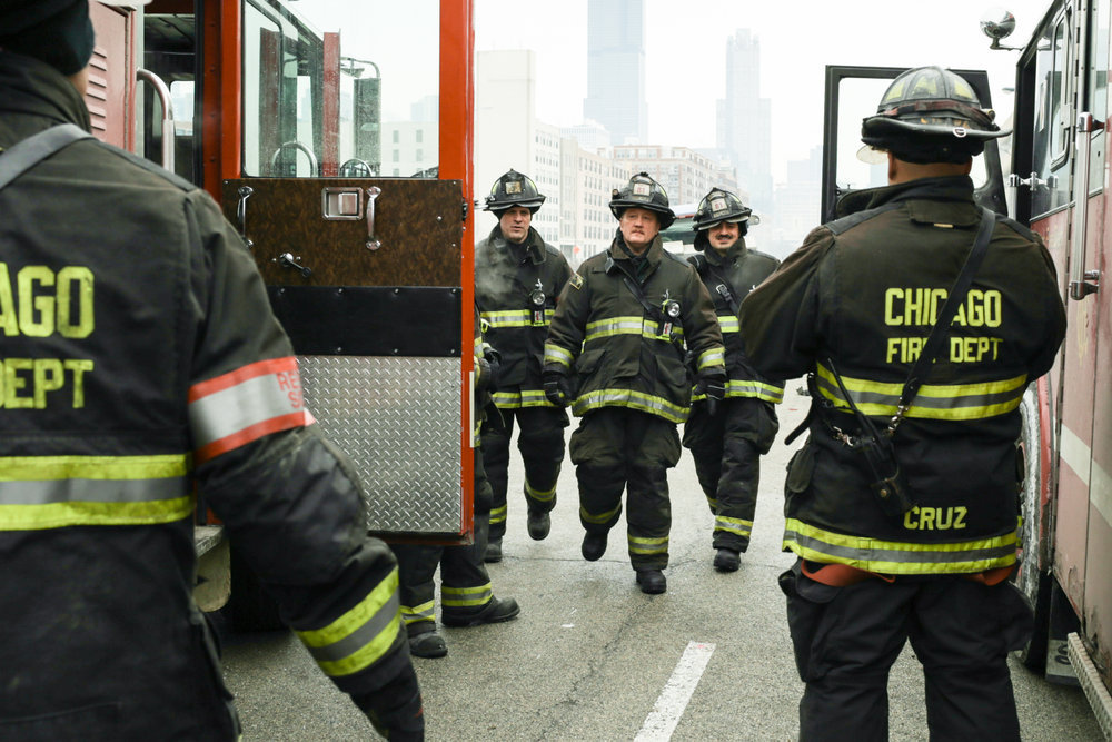 Chicago Fire : Bild Christian Stolte, Yuri Sardarov, Randy Flagler
