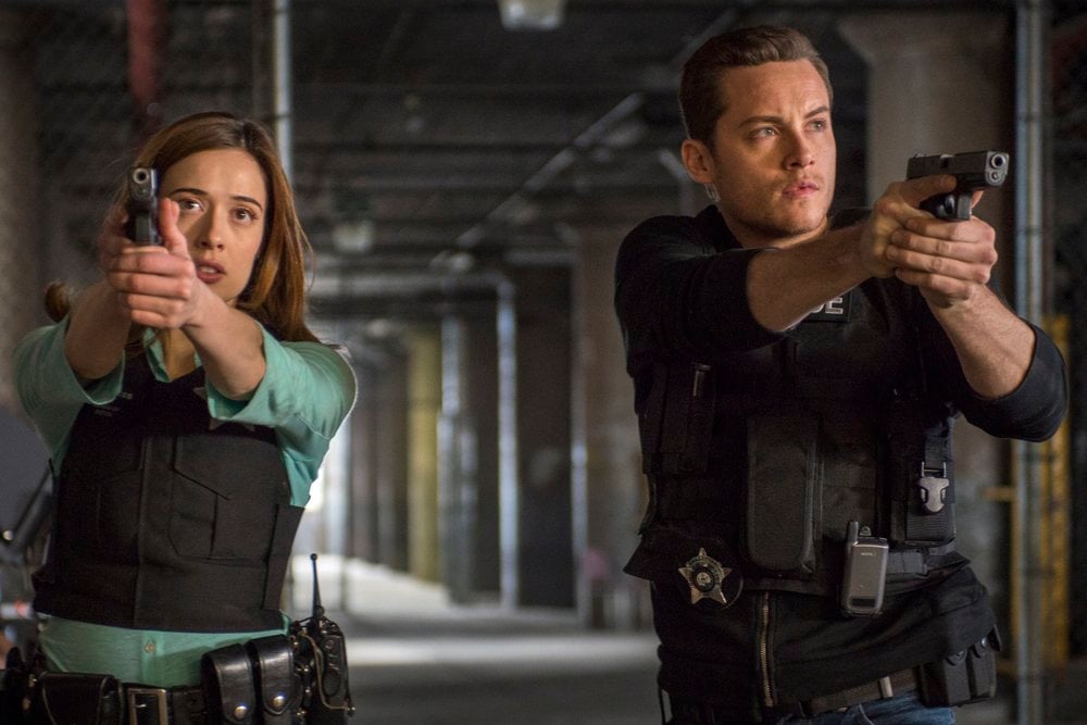 Chicago PD : Bild Jesse Lee Soffer, Marina Squerciati