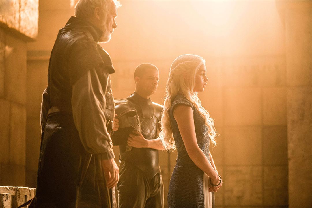 Game Of Thrones : Bild Emilia Clarke, Ian McElhinney