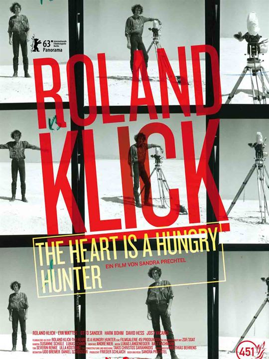 Roland Klick - The Heart Is a Hungry Hunter : Kinoposter