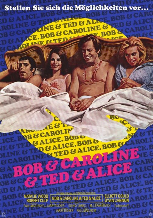 Bob & Caroline & Ted & Alice : Kinoposter