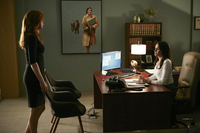 Suits : Bild Sarah Rafferty, Meghan Markle