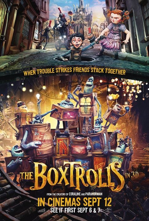 Die Boxtrolls : Kinoposter