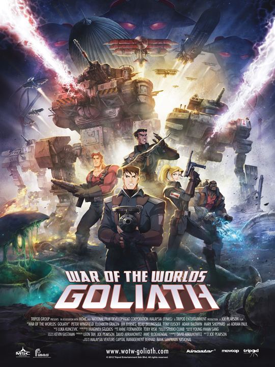 War of the Worlds: Goliath : Kinoposter