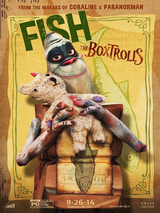 Die Boxtrolls : Kinoposter