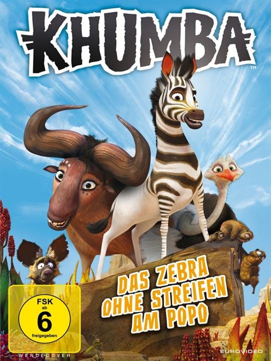 Khumba - Das Zebra ohne Streifen am Popo : Kinoposter