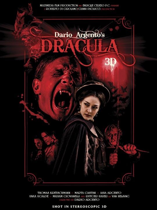 Dario Argentos Dracula : Kinoposter