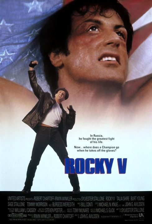 Rocky V : Kinoposter