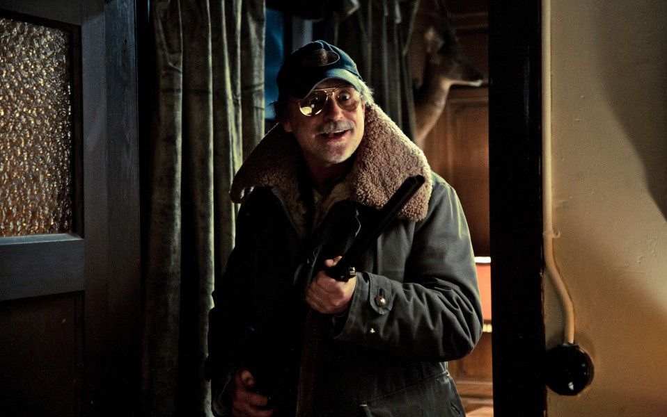 Mitten in der Winternacht : Bild