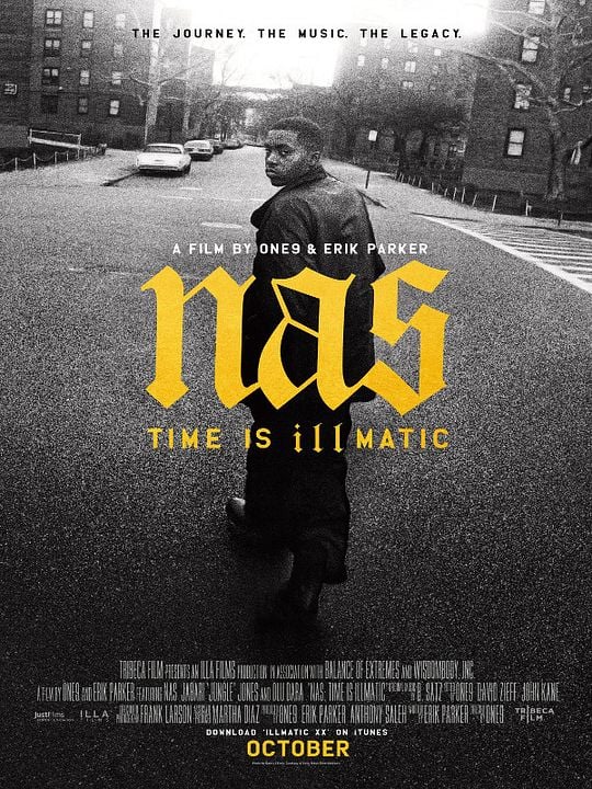 Nas: Time Is Illmatic : Kinoposter