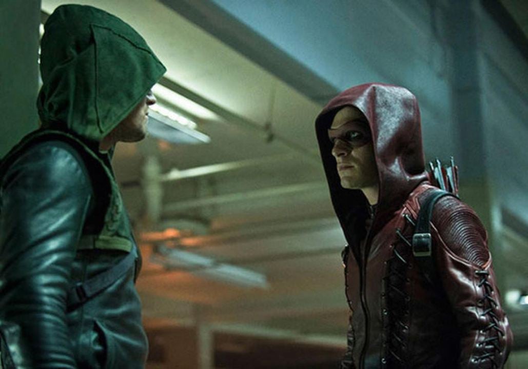 Arrow : Bild Stephen Amell, Colton Haynes