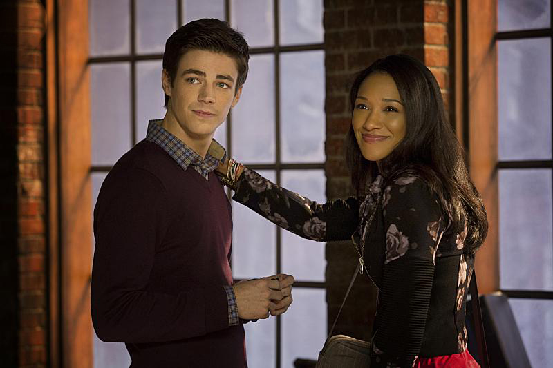 The Flash : Bild Candice Patton, Grant Gustin