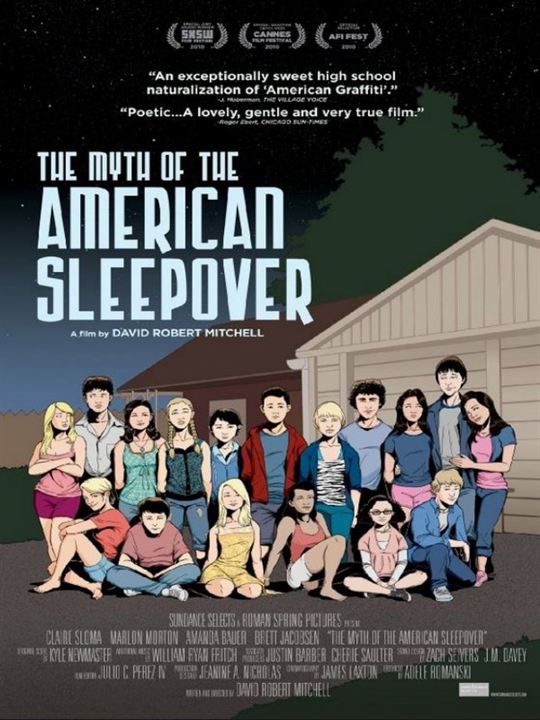 The Myth of the American Sleepover : Kinoposter
