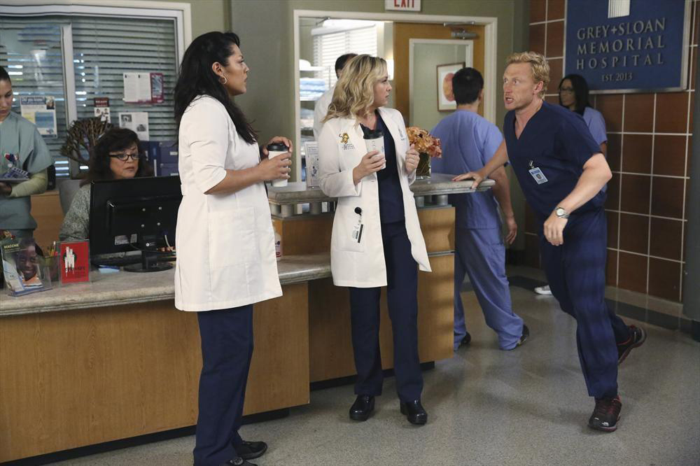 Grey's Anatomy - Die jungen Ärzte : Bild Sara Ramirez, Kevin McKidd, Jessica Capshaw