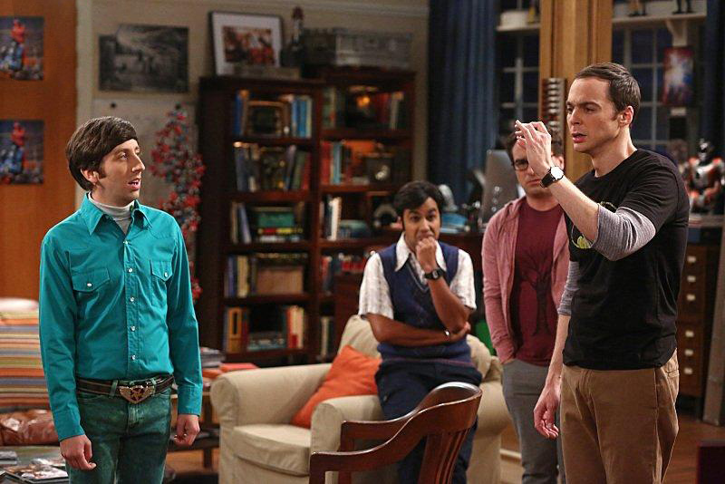 The Big Bang Theory : Bild Johnny Galecki, Kunal Nayyar, Jim Parsons, Simon Helberg