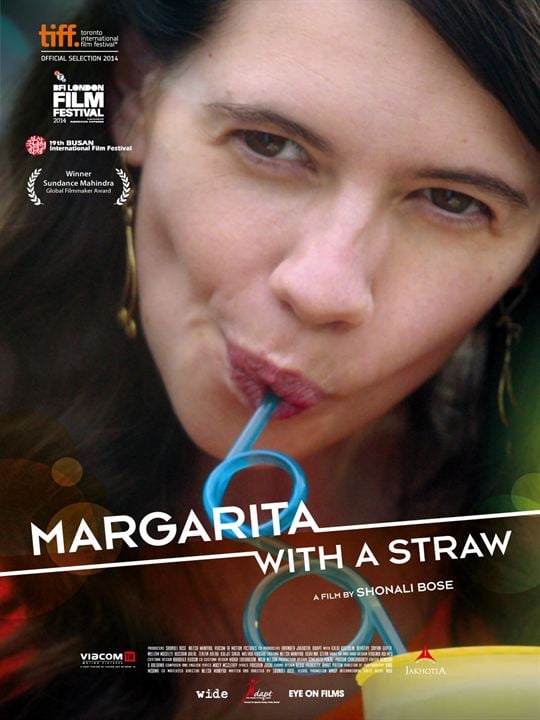 Margarita, with a Straw : Kinoposter