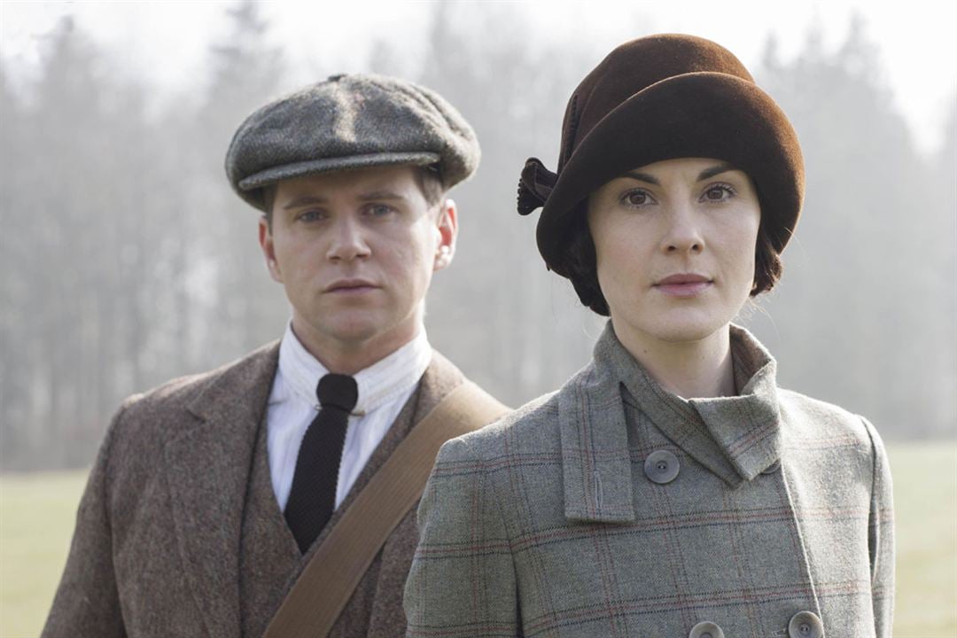 Downton Abbey : Kinoposter Michelle Dockery, Allen Leech