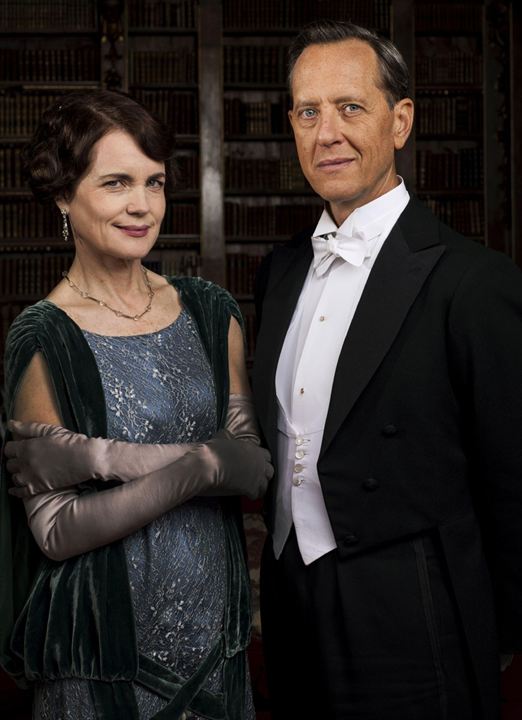Downton Abbey : Bild Richard E. Grant, Elizabeth McGovern