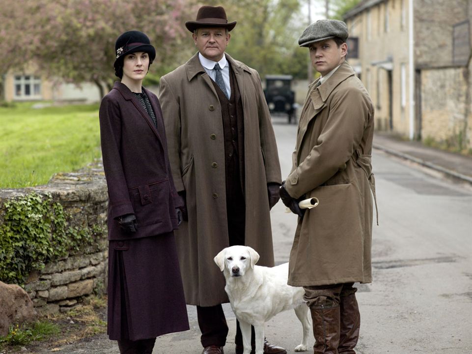 Downton Abbey : Bild Michelle Dockery, Hugh Bonneville, Allen Leech