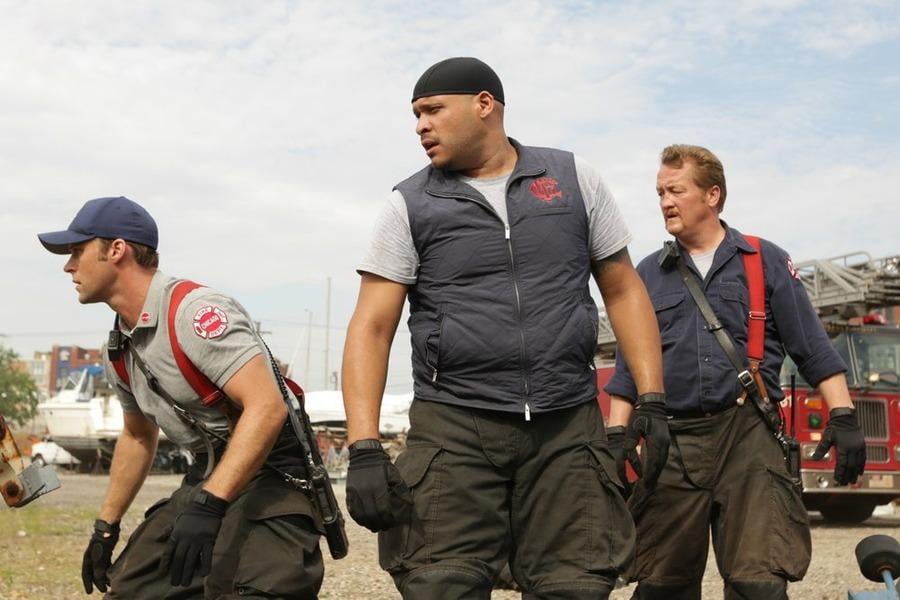 Chicago Fire : Bild Jesse Spencer, Christian Stolte, Joe Minoso