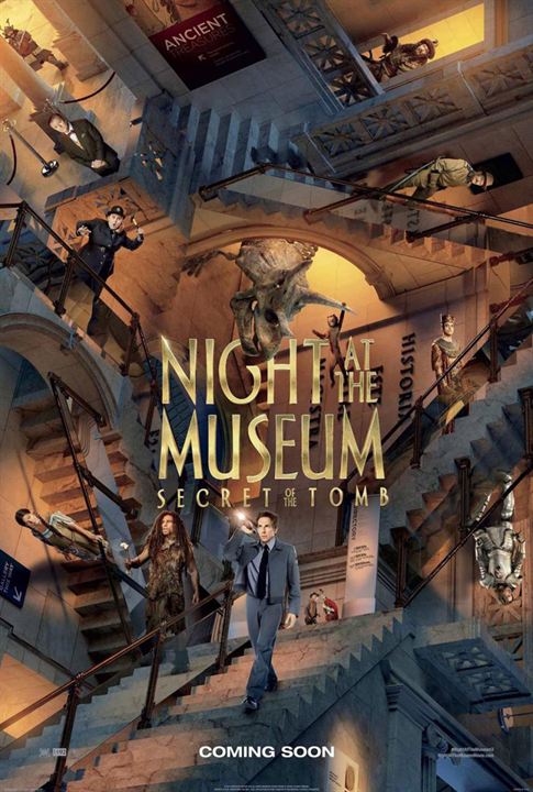 Nachts im Museum 3: Das geheimnisvolle Grabmal : Kinoposter