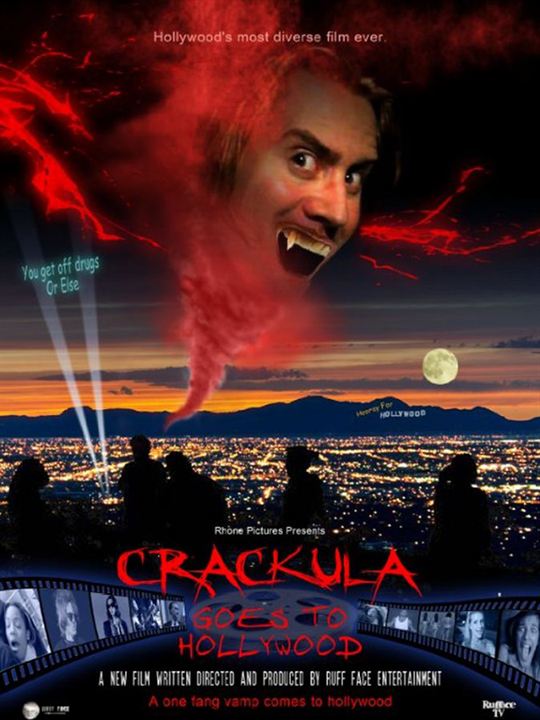 Crackula Goes to Hollywood : Kinoposter