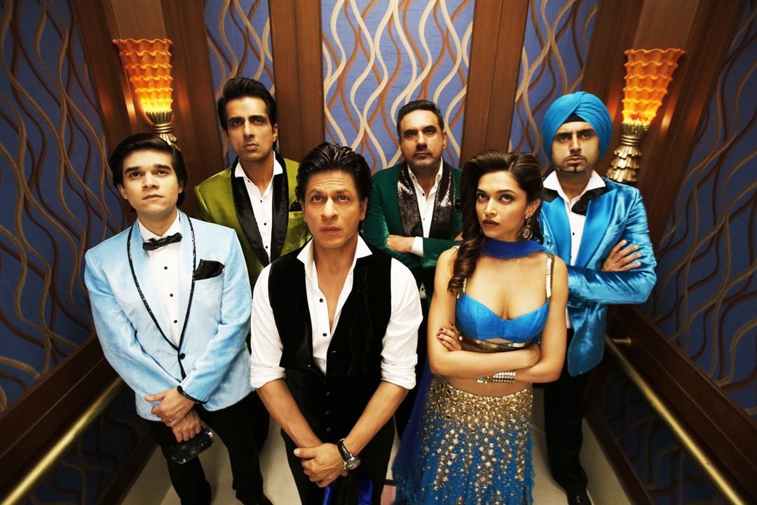 Happy New Year : Bild Boman Irani, Abhishek Bachchan, Deepika Padukone, Sonu Sood, Vivaan Shah, Shah Rukh Khan