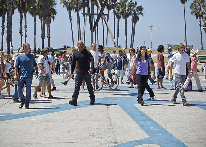 Navy CIS: L.A. : Bild Eric Christian Olsen, Daniela Ruah