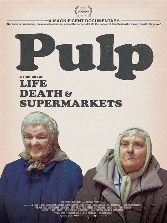 Pulp - A Film About Life, Death and Supermarkets : Kinoposter