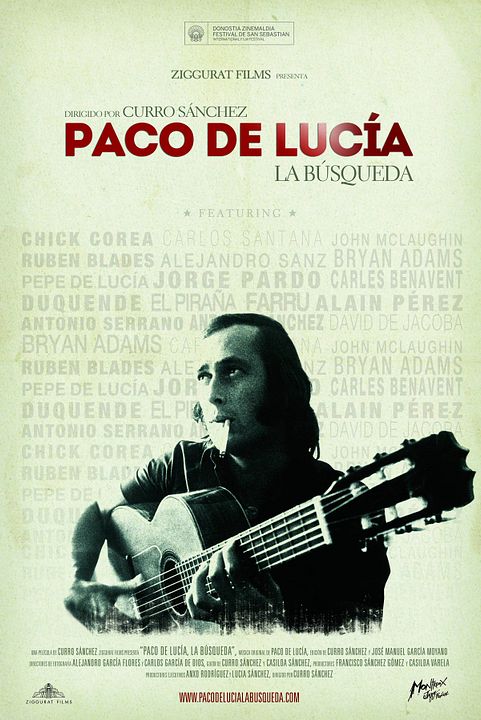 Paco de Lucia - Auf Tour : Kinoposter